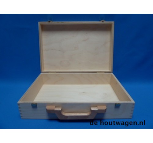 houten koffer nr. 2 - 37x25x9